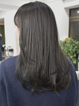 グリーン 高田馬場(green) 【SANA】ロングレイヤー×アッシュカラー