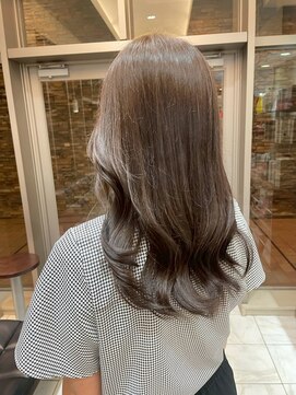 ルページ 千葉(lpage) 髪質改善/顔周りレイヤーカット/グレージュ[千葉/千葉駅]