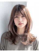 ジータヘアデザイン 大森店(GHITA hair design)&nbsp;大人かわいい顔まわりレイヤー