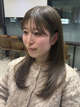 アメリ バイ アピッシュ(Amelie by apish) レイヤーパーマワンカールパーマミディアムパーマロングレイヤー