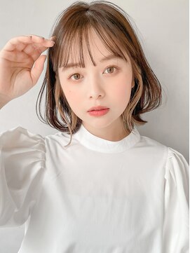 リヤン 表参道(lyann) 大人ガーリーダークアッシュ似合わせカットイヤリングカラーa