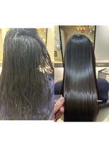 アミーベルレーヴ(AMI a BELLE Reve)&nbsp;【髪質改善×縮毛矯正】ストレートエステ