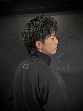 アウル 心斎橋(owl) 【ルーズショート】スパイキーショート/メンズパーマ/刈り上げ