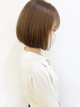 モリオ フロム ロンドン 成増店 【morio成増/玉井】コンパクトボブ　明るめベージュ