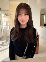 マイン(mine)&nbsp;オリーブベージュ　透明感カラー　ブリーチ無し　ブラウンカラー