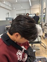 アロー 船橋店(AROH) MEN’S/リバースセンターパート/ニュアンスパーマ/船橋