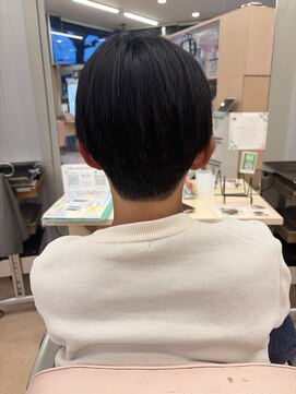 ウェーヴ 浜松小豆餅店(wave) 縮毛矯正×学生×メンズ