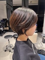 stair : case ginza7【ステアケース】&nbsp;大人可愛い丸みショートボブ