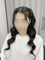 ヘアーメイクサロンアール(hair make salon R) 編み込みハーフツイン