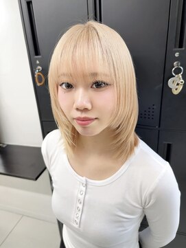 ココ 横浜(coco) ★ミルクティーベージュ×ボブレイヤー