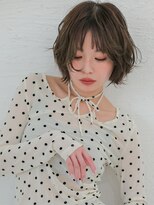 ミリー 梅田店(milly)&nbsp;レイヤーボブ×オリーブベージュ