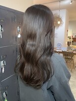 ヘアーアイストゥーレ(HAIR ICI TRE)&nbsp;夏カラー透明感グレージュ◎ブリーチなしカラーレイヤーカット
