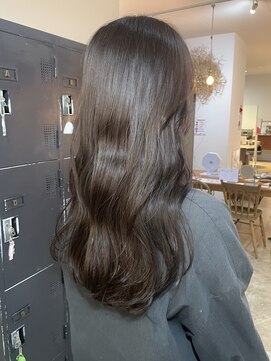 ヘアーアイストゥーレ(HAIR ICI TRE) 夏カラー透明感グレージュ◎ブリーチなしカラーレイヤーカット