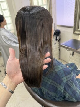 ヘアーアンドメイク シークタチカワ 立川店(Hair&Make Seek) 【早坂】柔らか質感トステアストレートUP