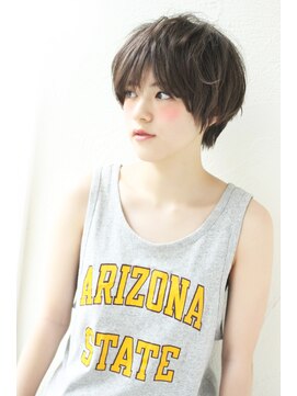 アンアミ オモテサンドウ(Un ami omotesando) 【Un ami】《増永剛大》小顔 グレージュショート 褒められカラー