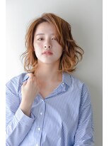 アトリエイトワ(atelier ittowa)&nbsp;小顔ひし形シルエット大人かわいい前髪パーマイメチェン360