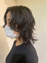 ラべリー 池袋(LOVELEY)&nbsp;チャコールブラック　ヘアカラー　【池袋】