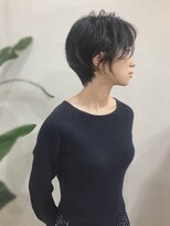 アリウス(ALIUS by posh) 【ALIUS 池袋 小川】ハーフハンサムショート×シアー暗髪