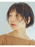 【pupula 勝田】ナチュラルな マッシュショート＊