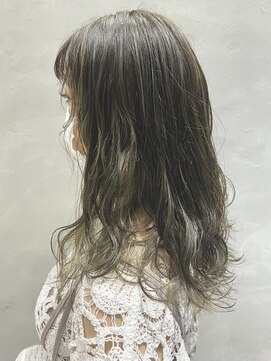 ビューティーマーケット アングゥ イオンモール名取(BEAUTY MARKET ungu) アッシュ×ハイライト