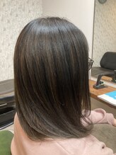 サロンパルヨン ヘアーアンドネイル(SALON paljon Hair&Nail) 艶々プリンレスカラー