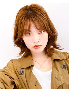 タヤ 自由が丘店(TAYA) 大人可愛いくびれミディアムウルフ☆20代30代40代