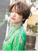 個性派×ハンサムショート