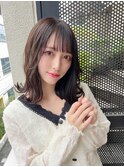 【salon de MiLK 原宿】ミントベージュベージュ×Mixウェーブ