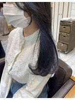 ネオリーブ アンド 渋谷店(Neolive &)&nbsp;【Neolive＆渋谷店】ブルーパープルカラー＆ミディアム