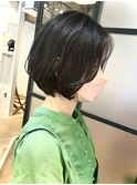 【mute原宿】ショートボブ×ブルージュ