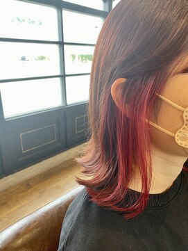 マロン(MARRON) ピンク系イヤリングカラー☆