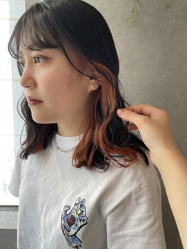 ゼスト クレス(ZEST Cres) 【cres小山】earring orange