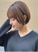丸み美人ショートボブ×小顔顔まわり【横浜ショート】