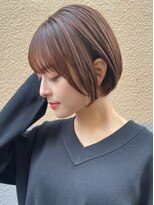 ロンドシエル 横浜(Lond ciel)&nbsp;丸み美人ショートボブ×小顔顔まわり【横浜ショート】