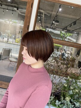 クルト バイ マルカ(KURT by MARUCA) Haruka丸みショート|ベビーピンク/ピンクベージュ/20代30代40代