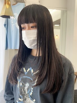 シベルバレー 横浜(sibell) 地毛風カラー/ロング/レイヤーカット