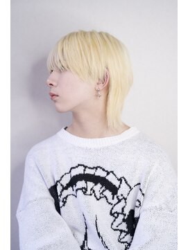 スキル(SKILL) 【SKILL】ツーブロック刈り上げショートメンズパーマハイライト