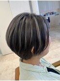 コントラストグレーハイライト
