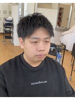 ビカムメンズヘアー 栄店(become men's hair)&nbsp;短髪スパイキーショート