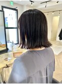 切りっぱなしボブミニボブパーマくびれボブ外ハネボブブリーチ