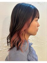 キキ(kiki)&nbsp;【サノユイ】ピンクインナーカラー