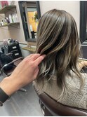 コントラストハイライト葛西髪質改善｜葛西縮毛矯正｜