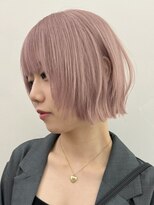 サンク 原宿 表参道(cinq)&nbsp;ダブルカラーミルクティーベージュピンクラベンダーベージュ20代