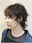 ウルフパーマでオシャオシャ！