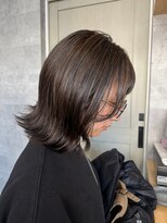 ソイクフ(SOY KUFU)&nbsp;20代30代40代◎似合わせカットメルティカラーボブルフ前髪パーマ