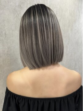 ルーゼン(LUXEN) 【LUXEN】グレーバレイヤージュ