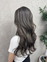 アルドーレフィエロ シンサイバシ(Ardore fiero shinsaibashi)&nbsp;コントラスト極ハイライト☆グレーベージュ☆20代30代40代