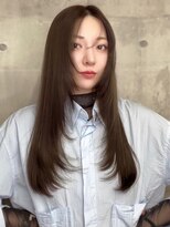 スターズレイ 本川越(STARS ray)&nbsp;レイヤーカット 艶髪 韓国風レイヤー ベージュ 顔周りカット