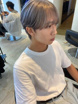 インク サカエ(inq sakae) メンズ/韓国ショート/シルバー