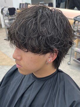 フィフス 栄(fifth) 初めてのパーマでも◎ラフな質感が人気のシャドウパーマ